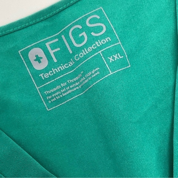 Figs Mens 3-Pocket Leon Scrub‎ Top Size XXL D36 - Picture 4 of 9